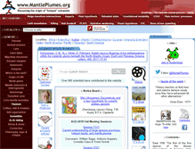 Tablet Screenshot of mantleplumes.org